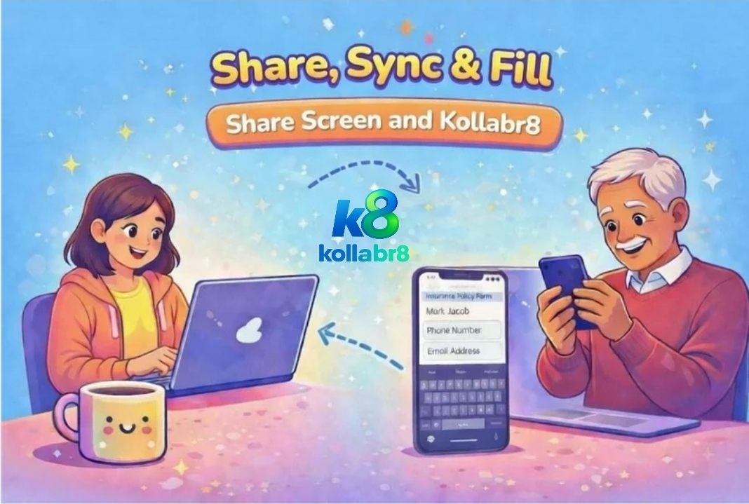 Kollabr8 Screen Sharing
